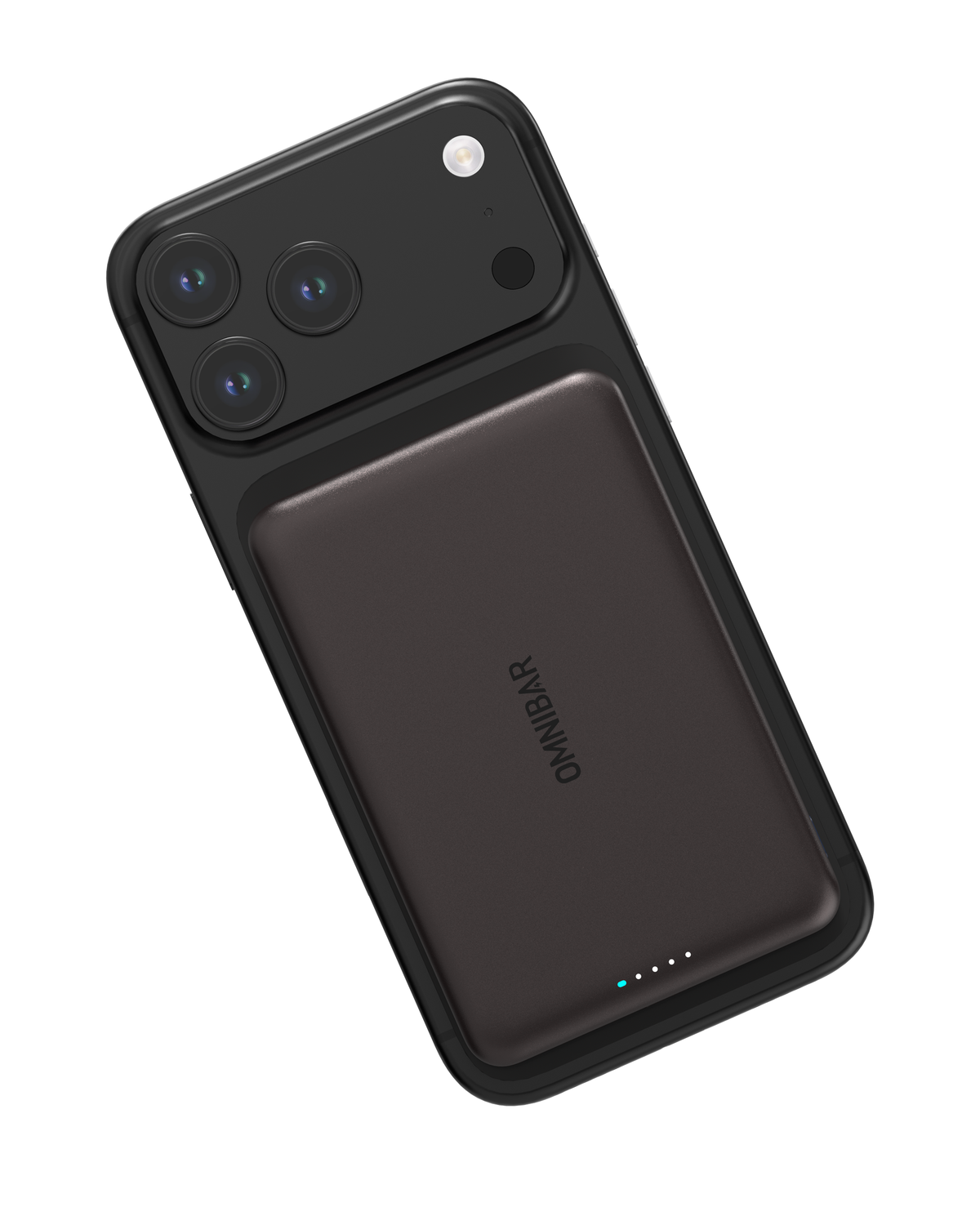 Kira Ultra-Slim Magnetic Power Bank 5K, Qi2, PD20W, Mocha Brown