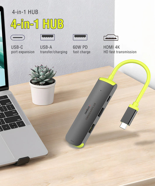 Kido 4-in-1 USB-C Hub