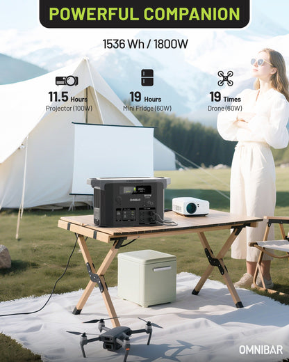 Brio Portable Power Station 1800W | 1536Wh