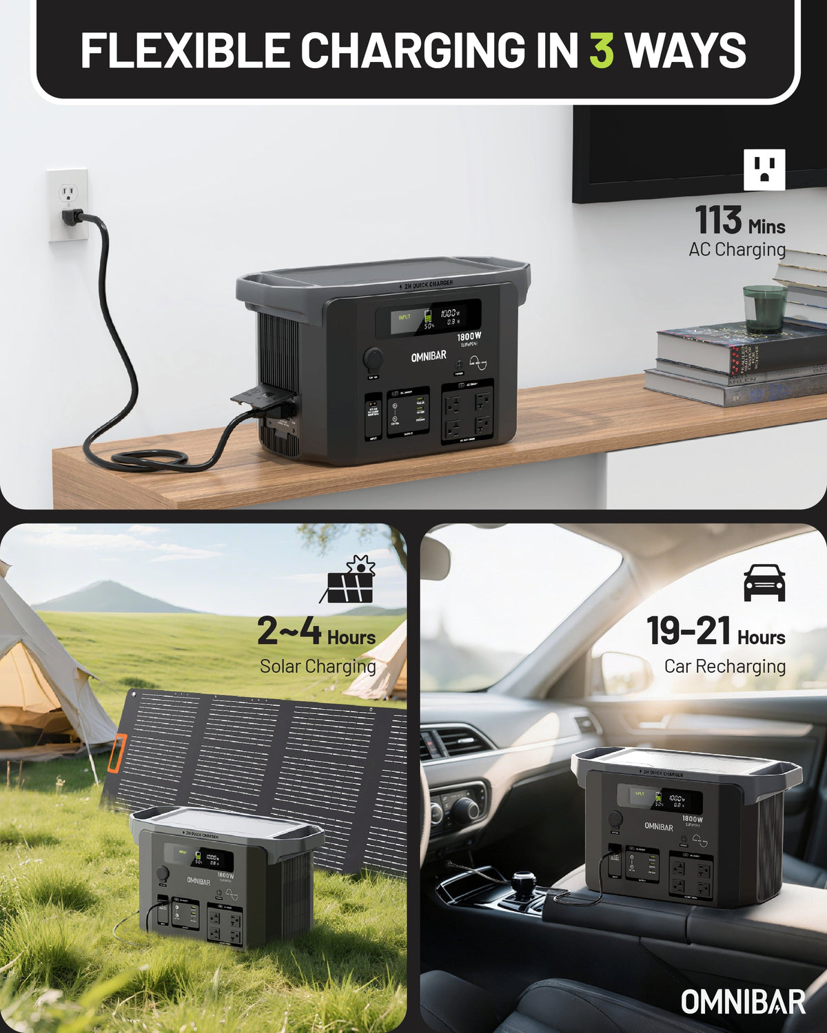 Brio Portable Power Station 1800W | 1536Wh