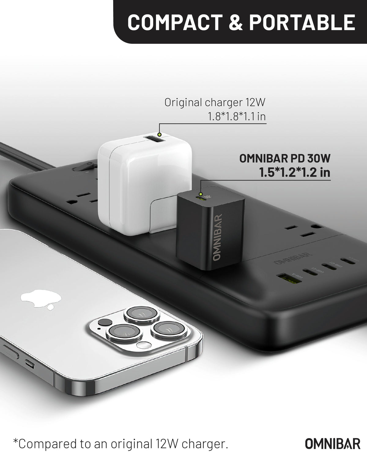 Pogo USB-C PD 3.0 PPS Wall Charger 30W, Black