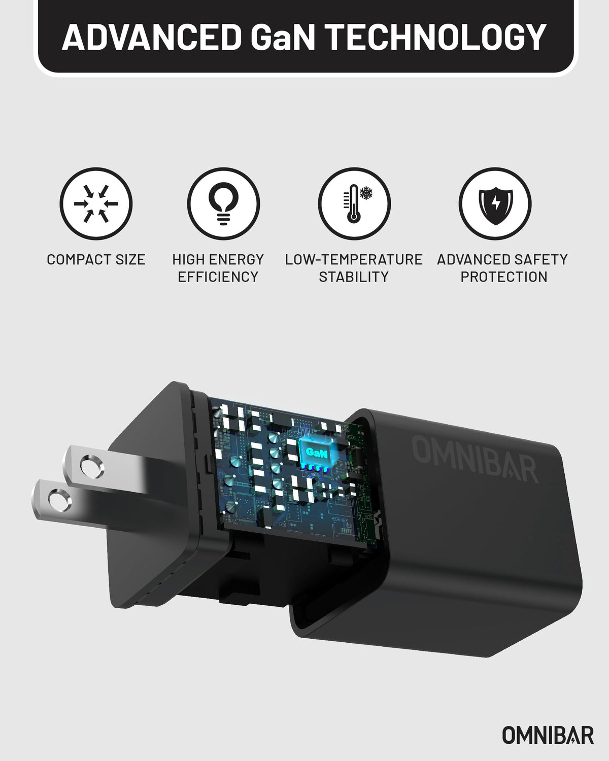 Pogo USB-C PD 3.0 PPS Wall Charger 30W, Black