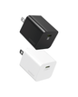 Kumo 20W USB-C PD Wall Charger, Black & White, 2-Pack