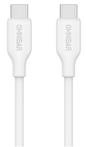 Yumi Silicone USB-C to USB-C Cable (6FT, 240W, White)