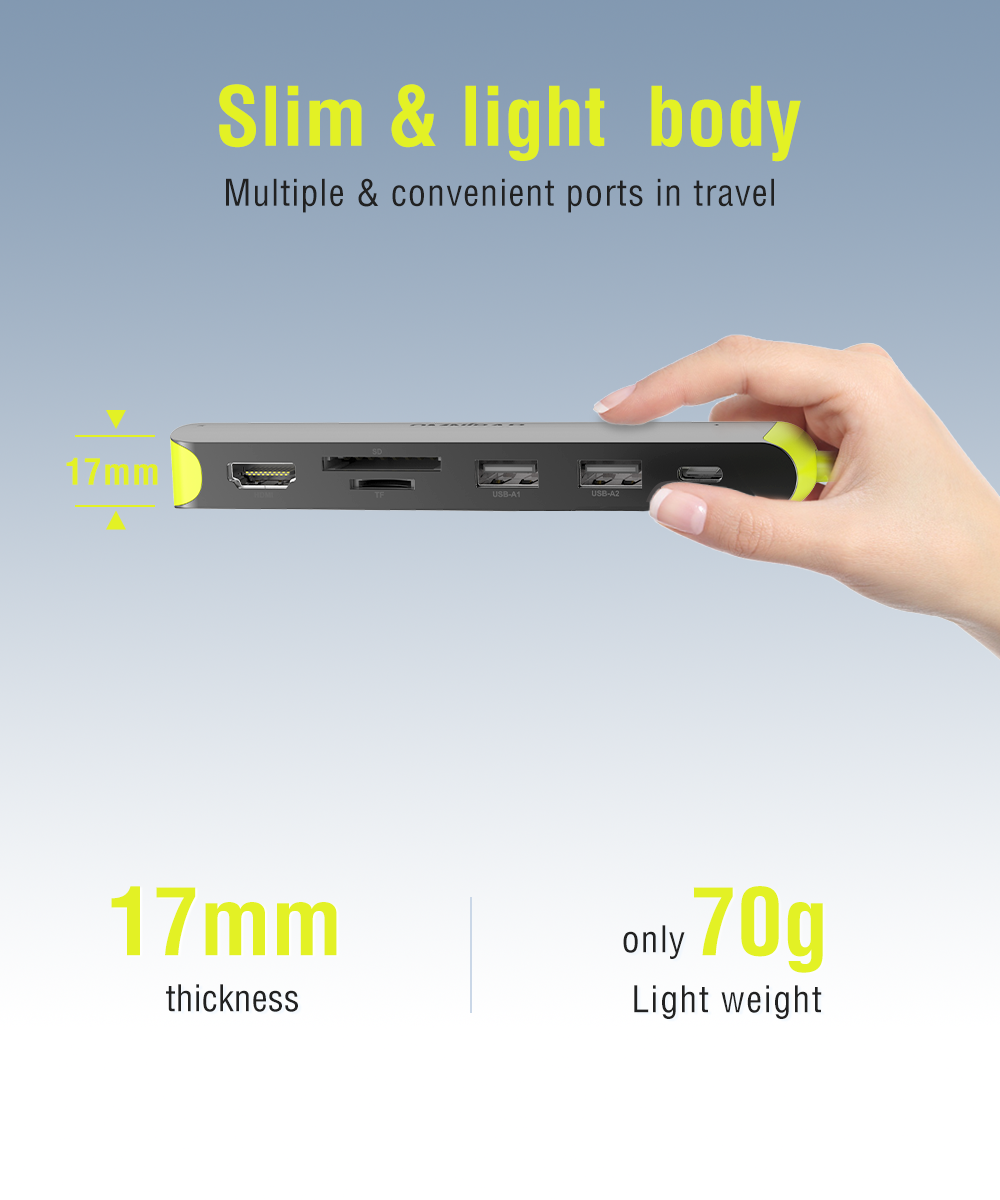 Rivo 7-in-1 USB-C Hub