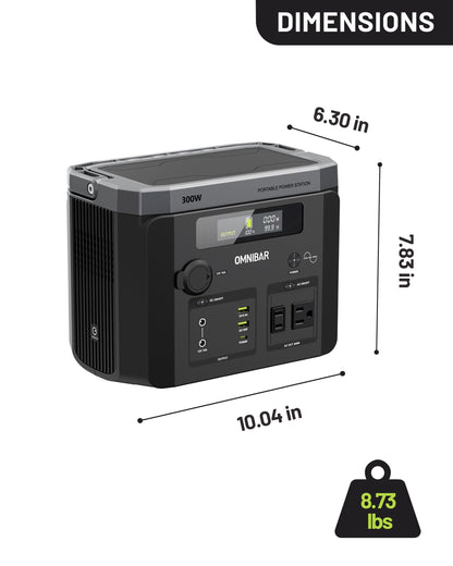 Piko Portable Power Station 300W | 299.5Wh