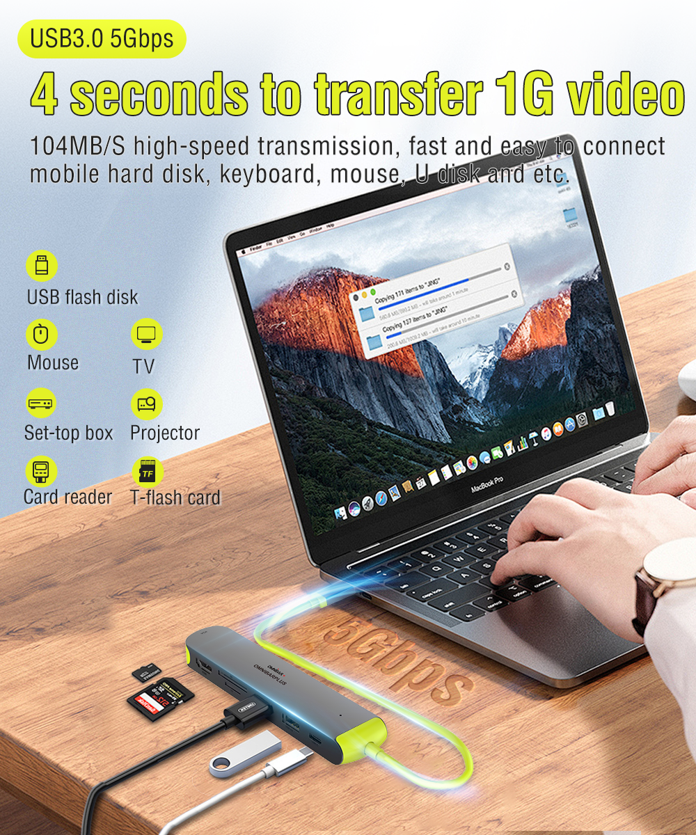 Rivo 7-in-1 USB-C Hub