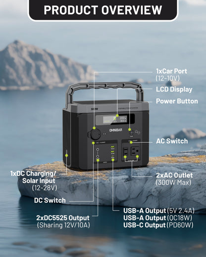 Piko Portable Power Station 300W | 299.5Wh