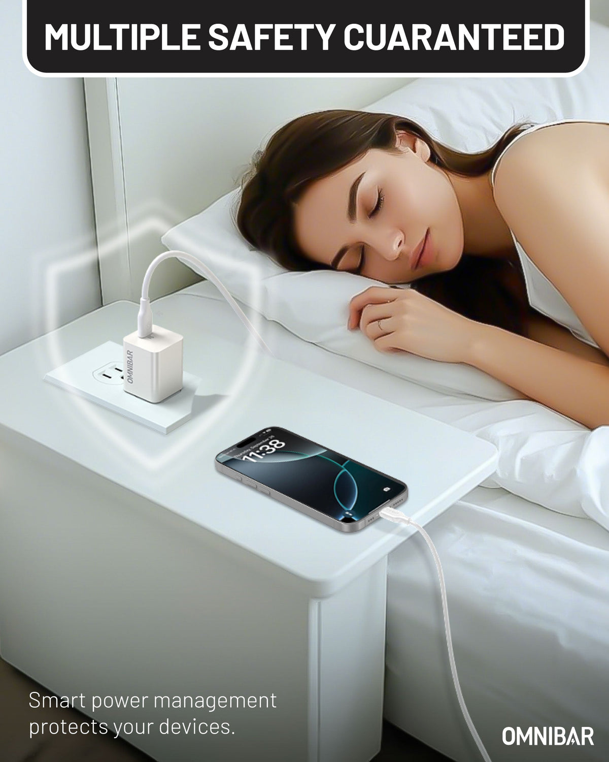 Pogo USB-C PD GaN Wall Charger 30W, White