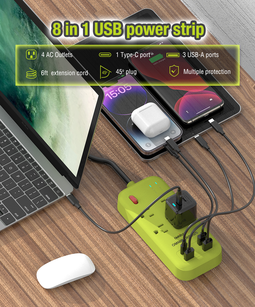 Koko USB Surge Bar 4