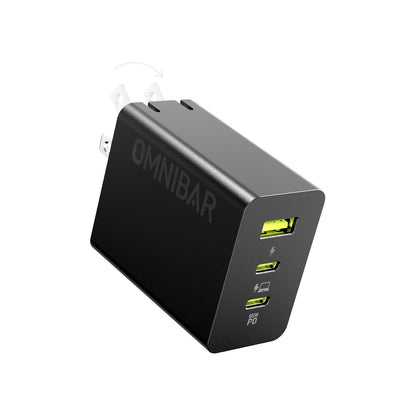 Juno 3-Port GaN Wall Charger 65W