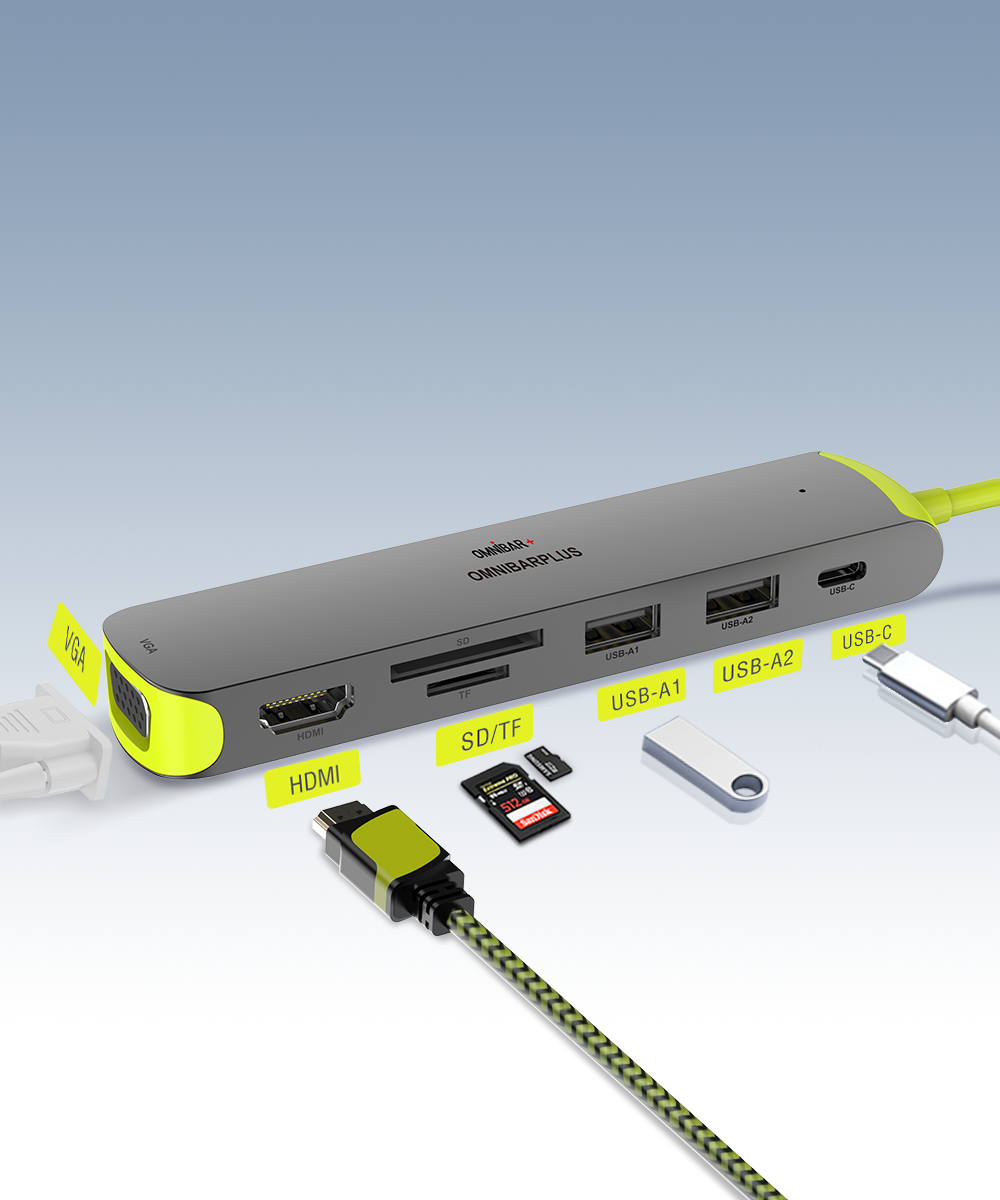 Rivo 7-in-1 USB-C Hub