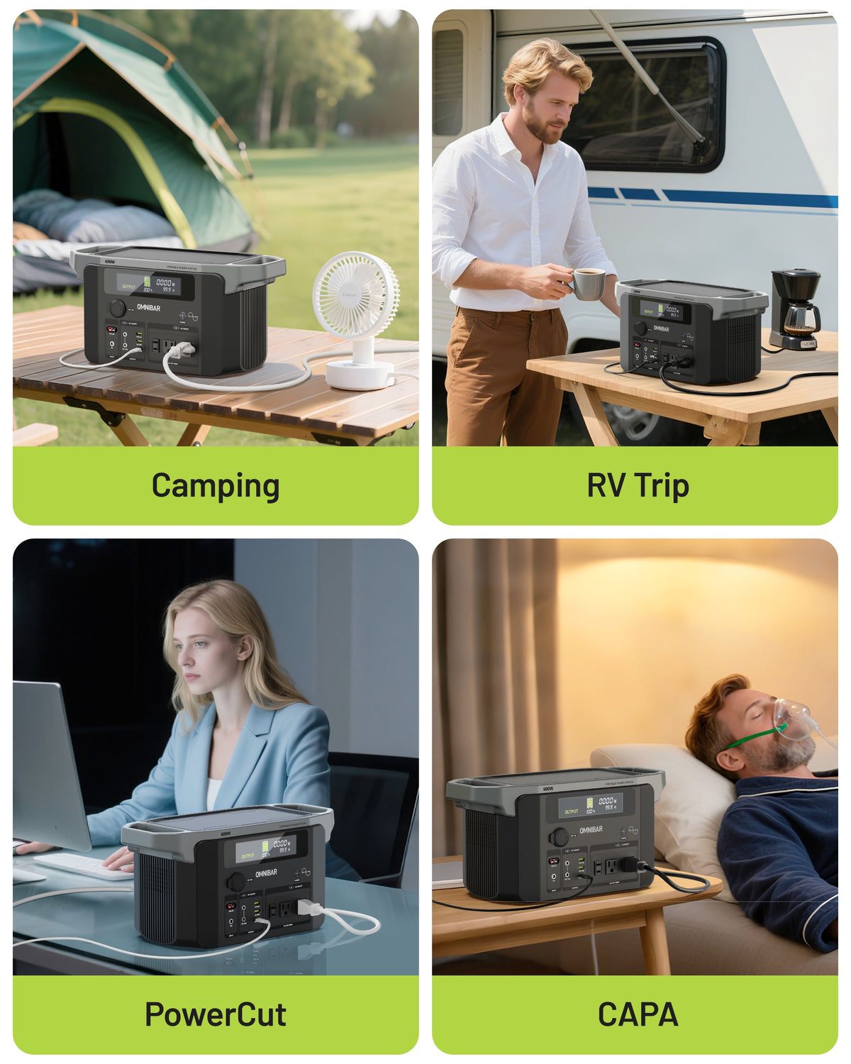 Mobi Portable Power Station 600W | 655Wh