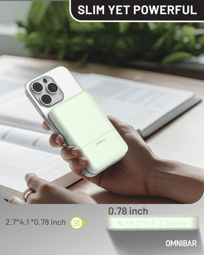 Niko Magnetic Power Bank 10K, Green