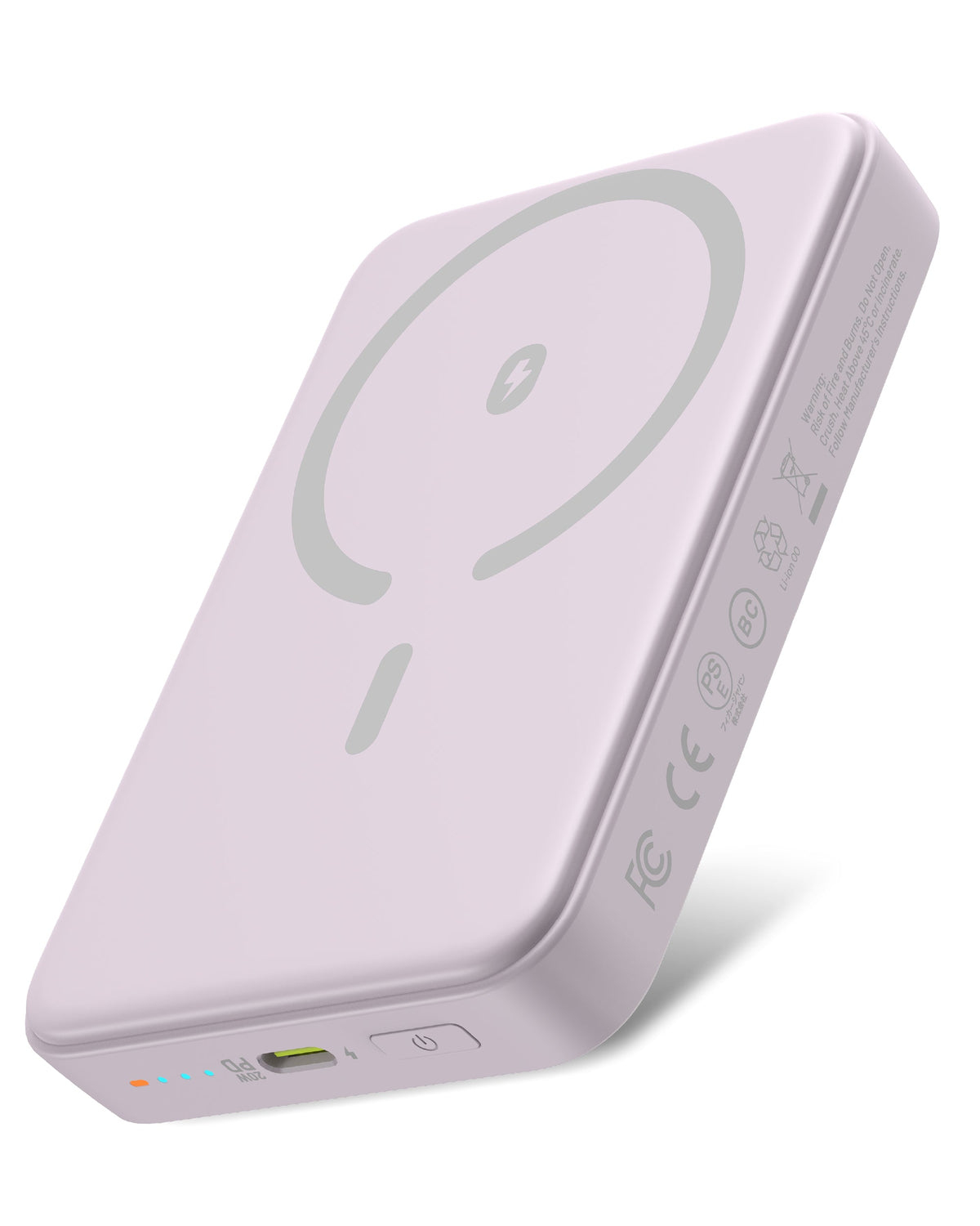 Niko Magnetic Power Bank 10K, Purple