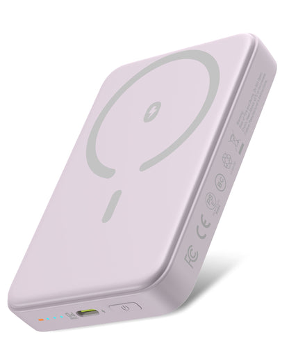 Niko Magnetic Power Bank 10K, Purple
