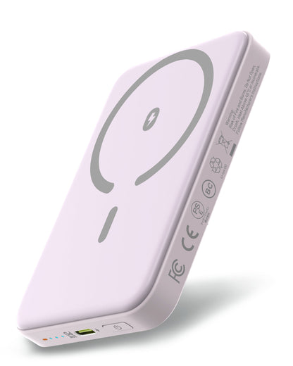 Miko Slim Magnetic Power Bank 5K, Purple