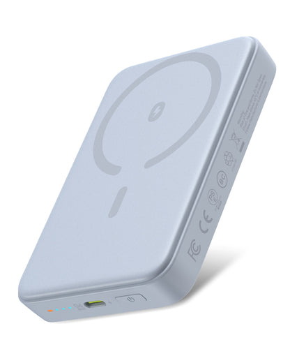 Niko Magnetic Power Bank 10K, Skye Blue
