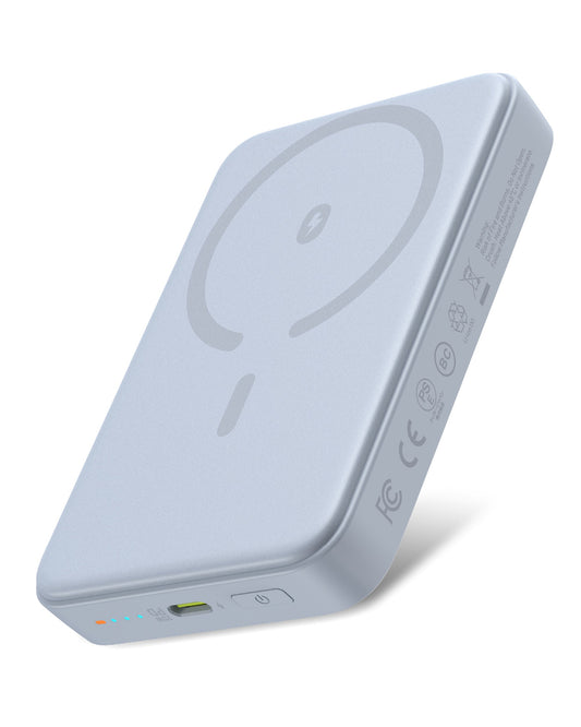 Niko Magnetic Power Bank 10K, Skye Blue