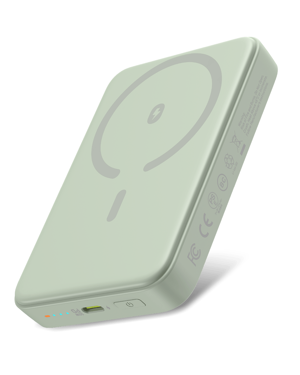Niko Magnetic Power Bank 10K, Green