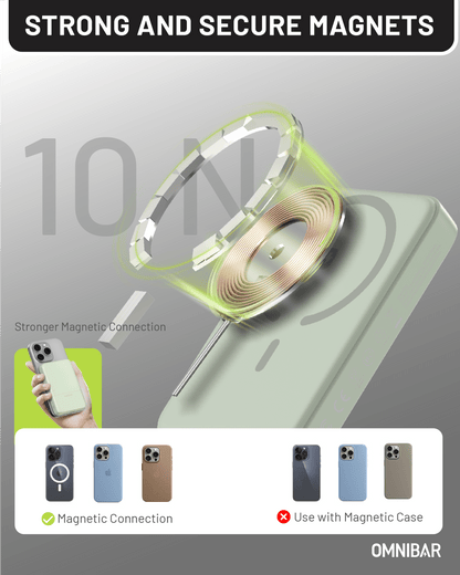 Niko Magnetic Power Bank 10K, Green