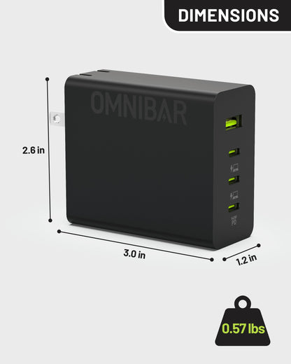 Juno 4-Port GaN Wall Charger 140W