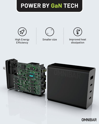 Juno 4-Port GaN Wall Charger 140W