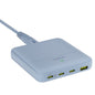 Omnibar 67W 4-Port Slim Charging Station, Ice Lake Blue