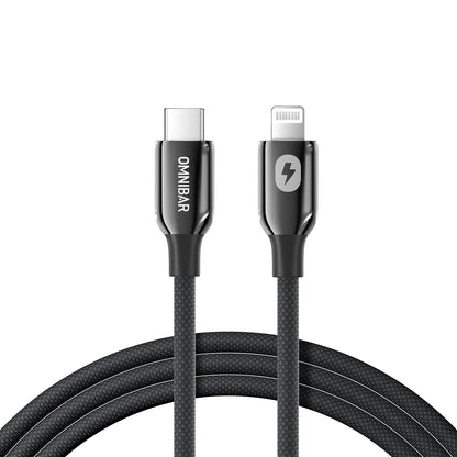 Toki Braided USB-A to USB-C Cable (6FT, Black)