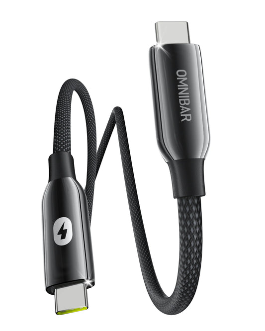 Filo 240W USB-C to USB-C Cable (3FT, Braided, 20Gbps)