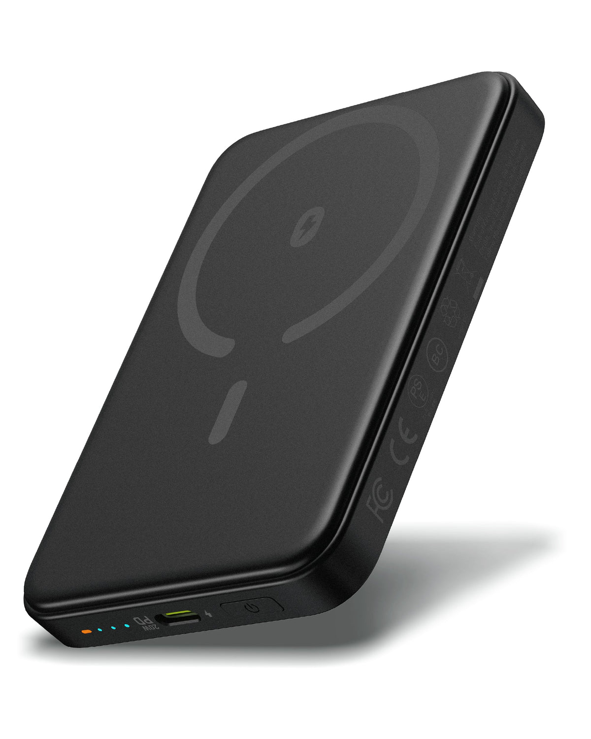 Miko Slim Magnetic Power Bank 5K, Black