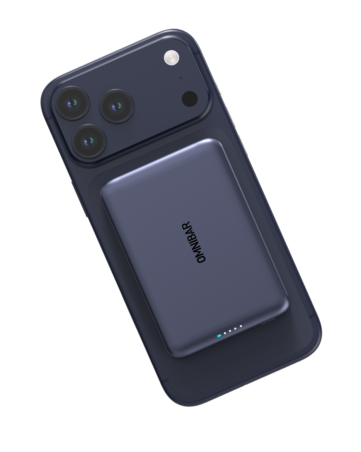 Kira Mini Magnetic Power Bank 5K, Qi2, PD20W, Dark Blue